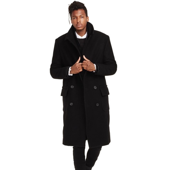 Ralph Lauren Other - RALPH LAUREN Denim & Supply Wool Melton Topcoat